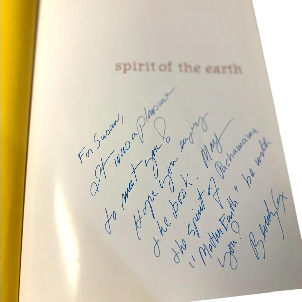 Spirit of the Earth: Native Cooking from Latin America Cookbook Bev Cox Signed
